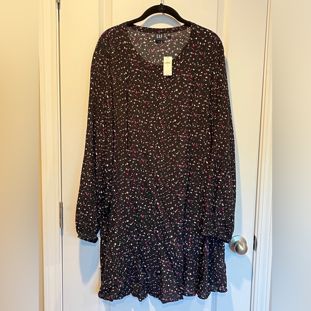 Gap Dress with Ruffled Hem